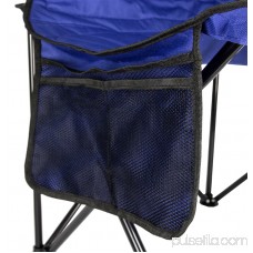4-Pack Coleman Camping - Lawn Chairs With Built-In Cooler, Blue | 4 x 2000020266